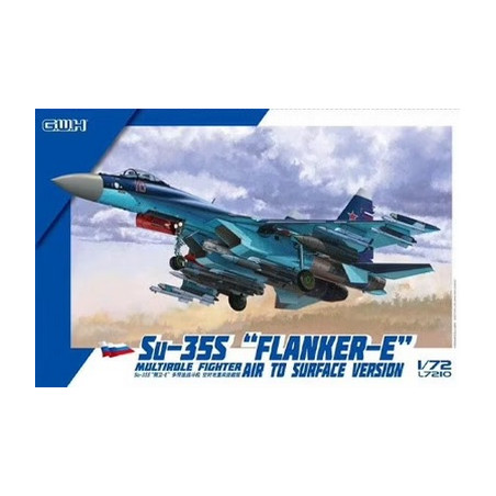 SU-35S FLANKER E MULTIROLE FIGHTER AIR SURFACE Model kit