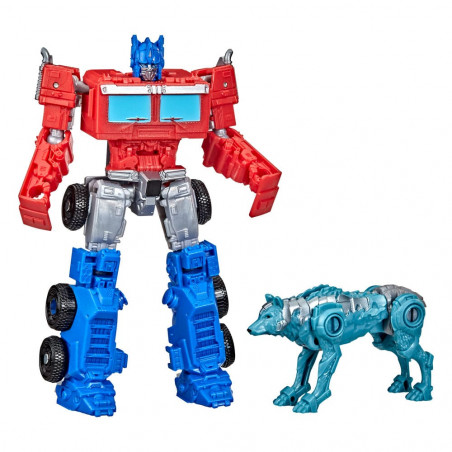 Transformers: Rise of the Beasts Beast Alliance Weaponizer Optimus Prime & Chainclaw Figure 2-Pack 13cm Action figure