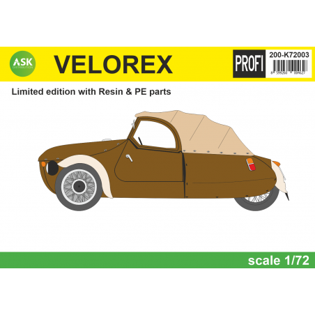 Velorex - Limited edition with Resin & PE parts 