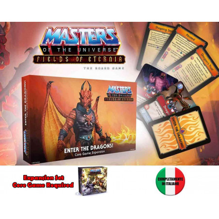 Masters of the Universe: Fields Of Eternia - Enter The Dragons! Edizione Italiana Board game and accessory
