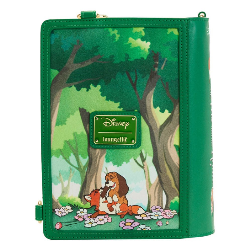 Disney Loungefly Shoulder Bag Classic Books Fox and The Hound