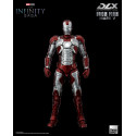 Infinity Saga action figure 1/12 DLX Iron Man Mark 5 17 cm 