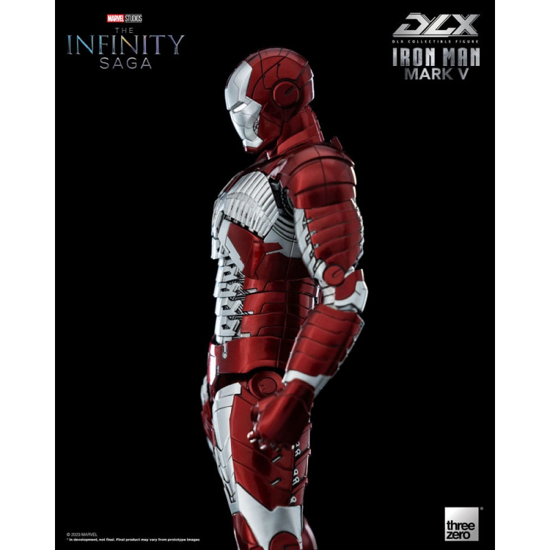 3Z02540W0 Infinity Saga action figure 1/12 DLX Iron Man Mark 5 17 cm