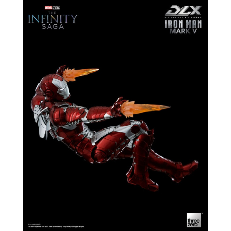 Infinity Saga action figure 1/12 DLX Iron Man Mark 5 17 cm