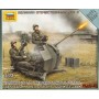 German 20mm Anti-Aircraft Gun Flak-38 with 2 Crew figures. Includes base as illustrated Model kit