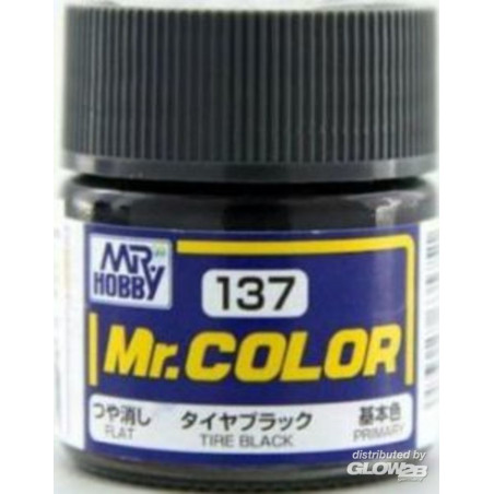 Mr Hobby -Gunze Mr. Color (10 ml) Tire Black 