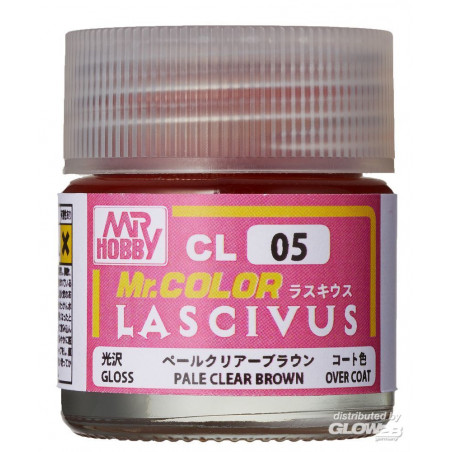 Mr Hobby -Gunze Mr. Color Lascivus (10 ml) Pale Clear Brown 