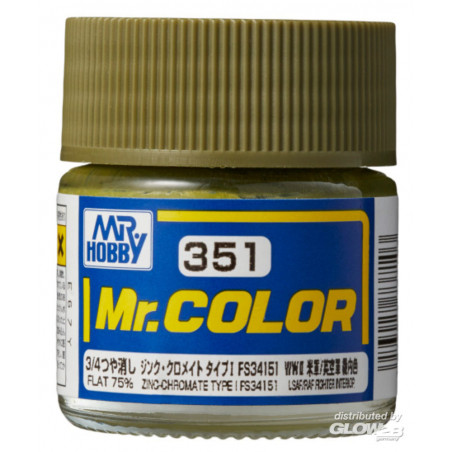 Mr Hobby -Gunze Mr. Color (10 ml) Zinc-Chromate Type FS34151 