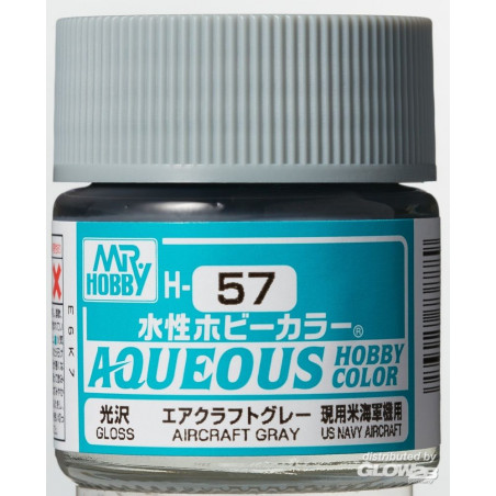Mr Hobby -Gunze Aqueous Hobby Colors (10 ml) Aircraft Gray 