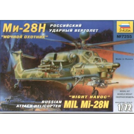 Mil Mi-28N Airplane model kit