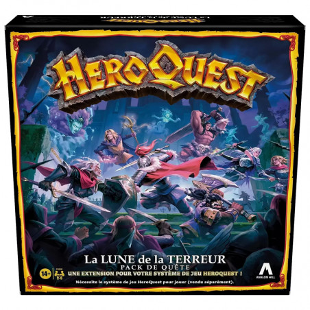 Heroquest Terror Moon Expansion Board game