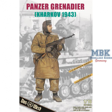 Panzergrenadier-Kharkov 1943 (1:16) Figures