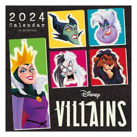 Disney Villains calendar 2024 Once I was Alone 