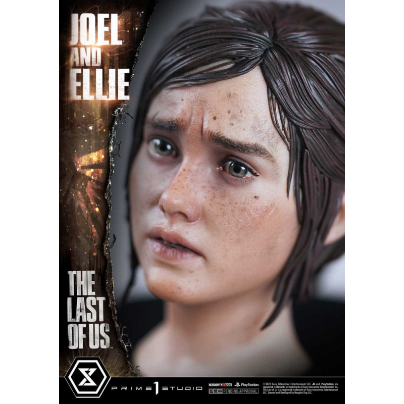 The Last of Us Part I statuette Ultimate Premium Masterline Series Joel & Ellie Deluxe Bonus Version (The Last of Us Part I) 73 