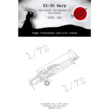 Ki-32 Mary Nat. Insignias HAS 