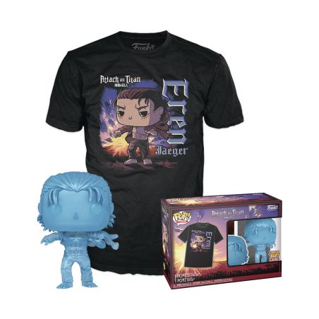 Attack on Titan S5 - Booble Head POP N° 1321 - Eren With Marks +T-shirt (S) Pop figures