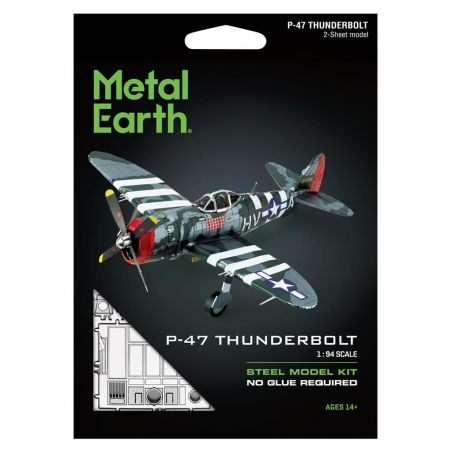 P-47 Thunderbolt Metal Earth