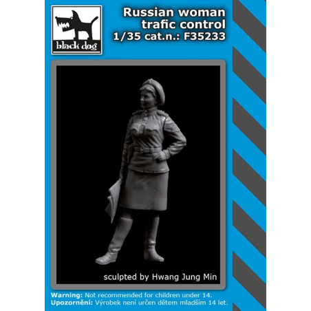 RUSSIAN WOMAN TRAFIC CONTROL