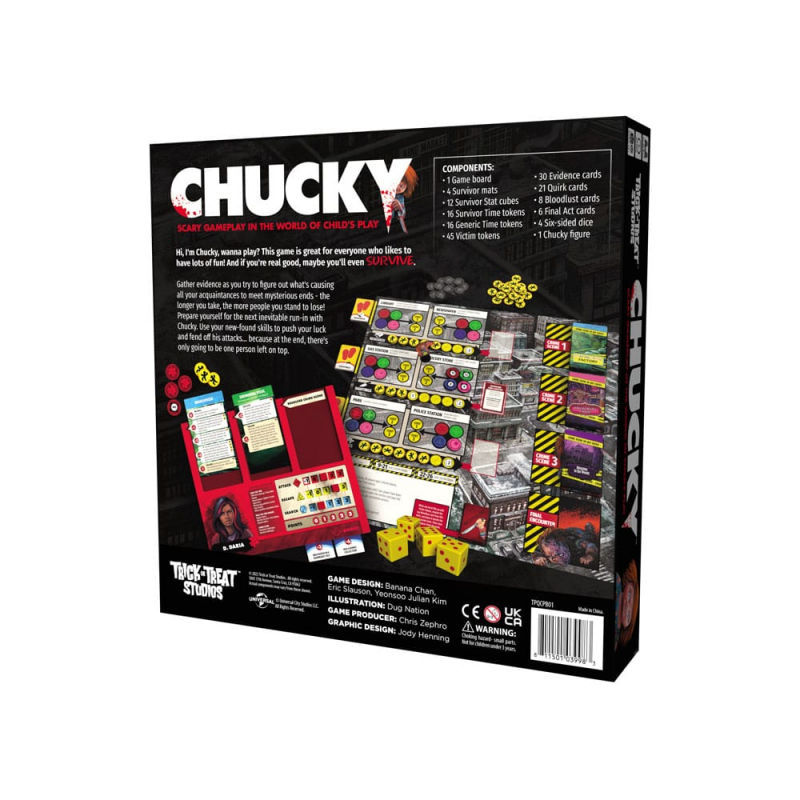 Chucky Children's play board game *ENGLISH*