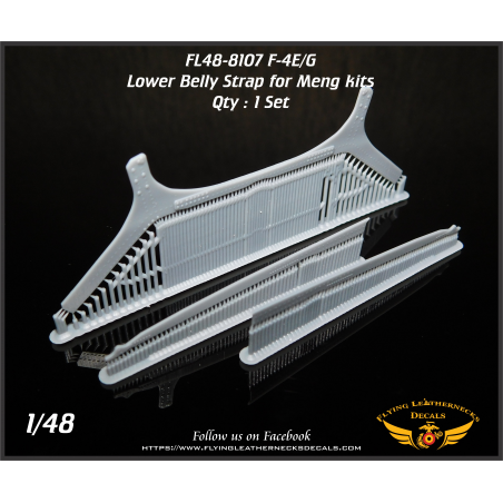 McDonnell F-4E/F-4G Phantom Belly Strap (designed to be used with Meng Model Kits)
