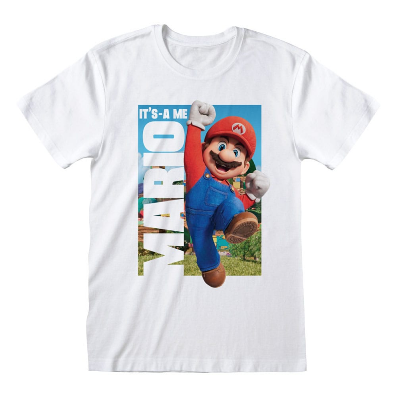 Super Mario Bros T-Shirt It's A Me Mario Fashion - Size XL