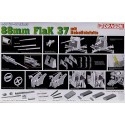 88mm FlaK 37 with type 18 or type 36/37 barrels Military model kit
