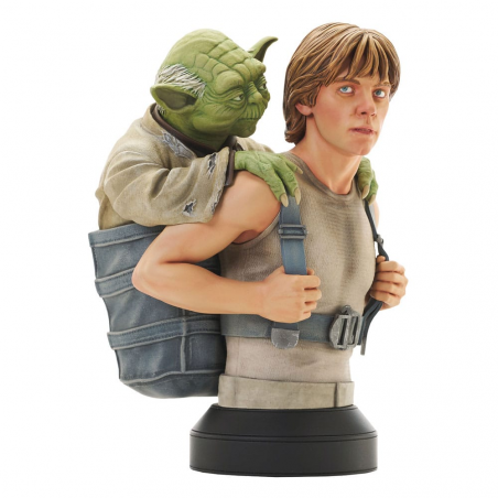 Star Wars Episode V bust 1/6 Luke with Yoda 15 cm
