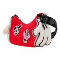 Disney by Loungefly Mickey & Minnie 100th Anniversary Mickey Hands shoulder bag