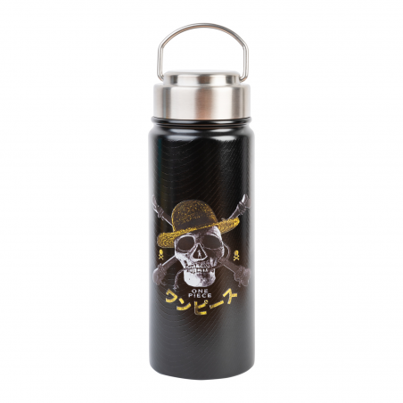 HOT AND COLD METAL BOTTLE 550ML ONE PIECE NETFLIX
