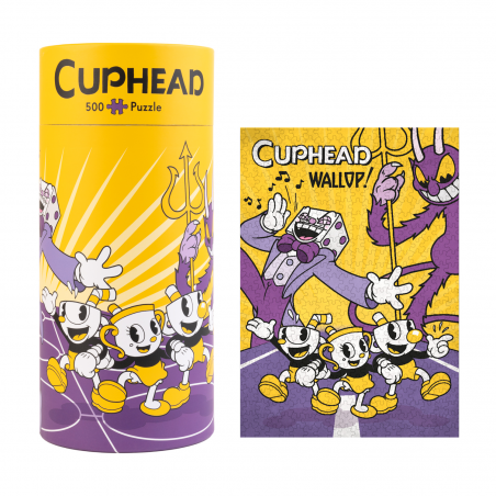 500 PIECE PUZZLE CUPHEAD READY FOR THE DEVIL'S DANCE?