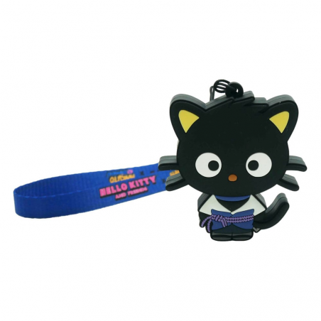 Naruto Shipudden x Hello Kitty PVC Chococat Sasuke keychain