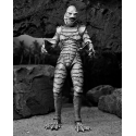 Universal Monsters Figure Ultimate Creature from the Black Lagoon (B&W) 18 cm