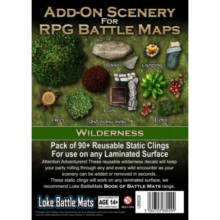 Game Board Book: Additional Decorations (Wilderness)