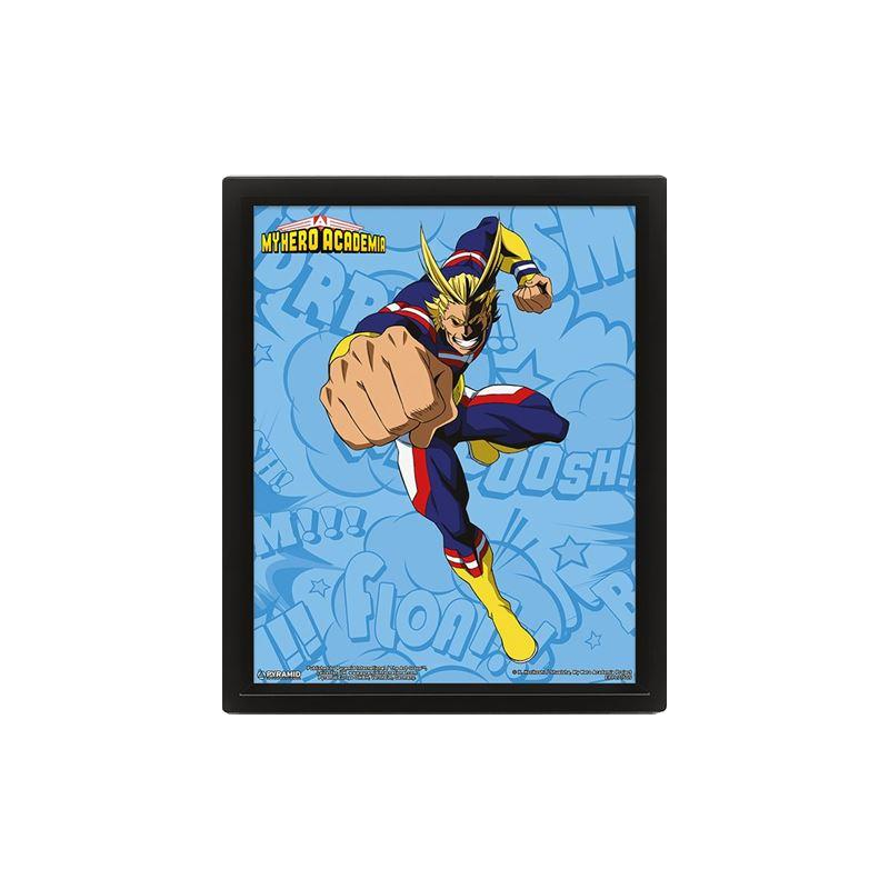 My Hero Academia - Lenticular 3D Poster - All Might (20x25cm)
