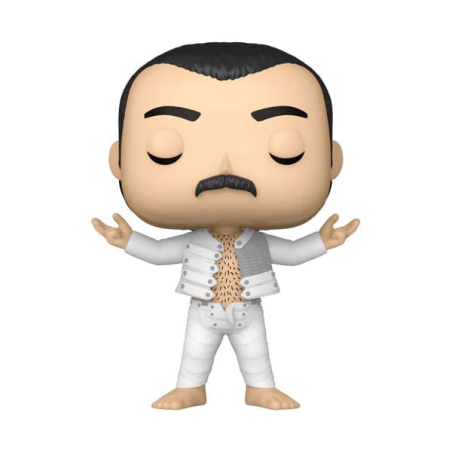 Queen POP! Rocks Vinyl Figure Freddie Mercury (I was born to love you) 9 cm Figurine