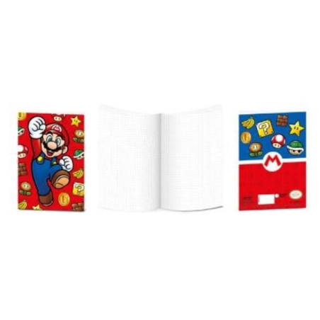 NINTENDO - Super Mario - A5 Exercise Books 