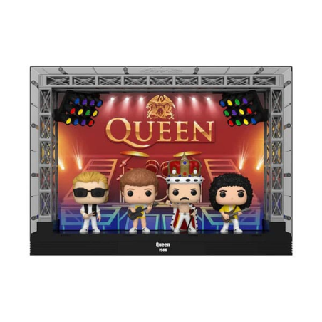 Queen pack 4 POP Moments Deluxe Vinyl figures Wembley Stadium Figurine