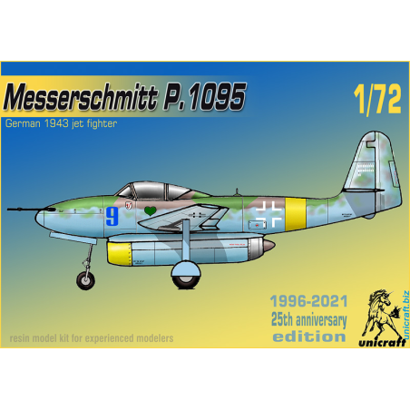 Messerschmitt Me.P.1095 German 1943 jet fighter project Model kit