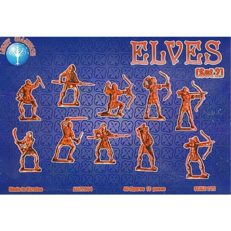 Elves part 1 Figures for figurine game