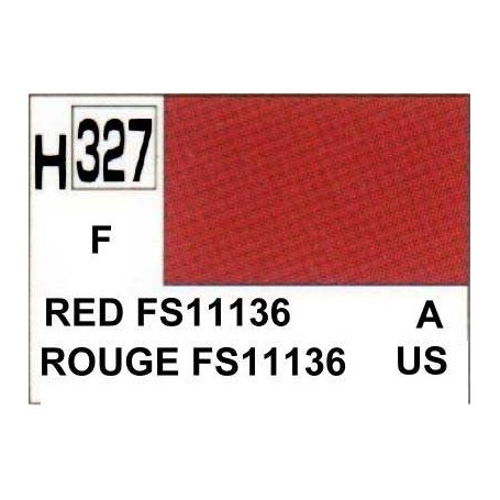 H327 Red FS11136  Paint