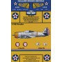 Decals USAAC Curtiss P-36/P-36A Decals for military aircraft