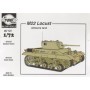 M22 Locust Airborne WWII tank. Used by Britain Belgium and Egypt Model kit