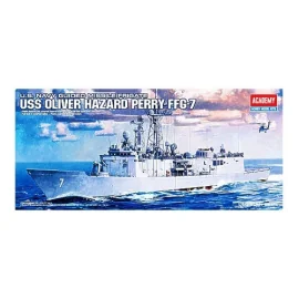 U.S Navy Guided Missile Frigate USS Oliver Hazard Perry FFG-7 Model kit