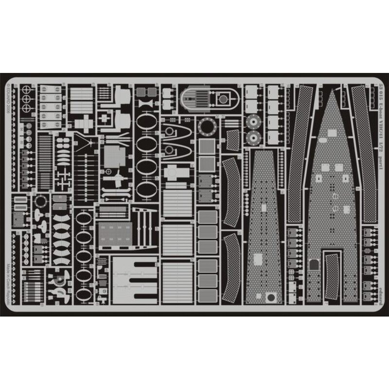 U-boat VIIC/41 (designed to be assembled with model kits from Revell) Eduard