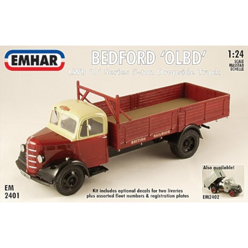 BedFord ′O′ Series Long Wheel Base Dropside Truck/Flatbed Model kit