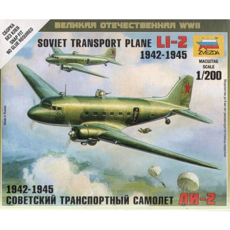 Zvezda 1/144 scale l-16 SOVIET FIGHTER aircraft