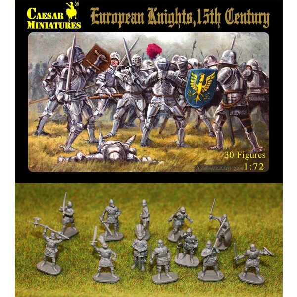 15th Century toy soldiers 1/72 Caesar Miniatures  091 European Knights