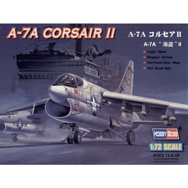 HobbyBoss 1/72 87201 A-7a Corsair II Model Kit for sale online