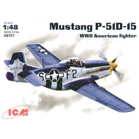 North American P-51D-5 Mustang ICM