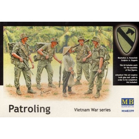 Patroling. Vietnam War Series Figures